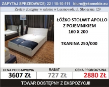 Stolwit - Apollo 160X200 Z POJEMNIKIEM  , TK.250/000